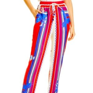 Farm Rio Macaw pants